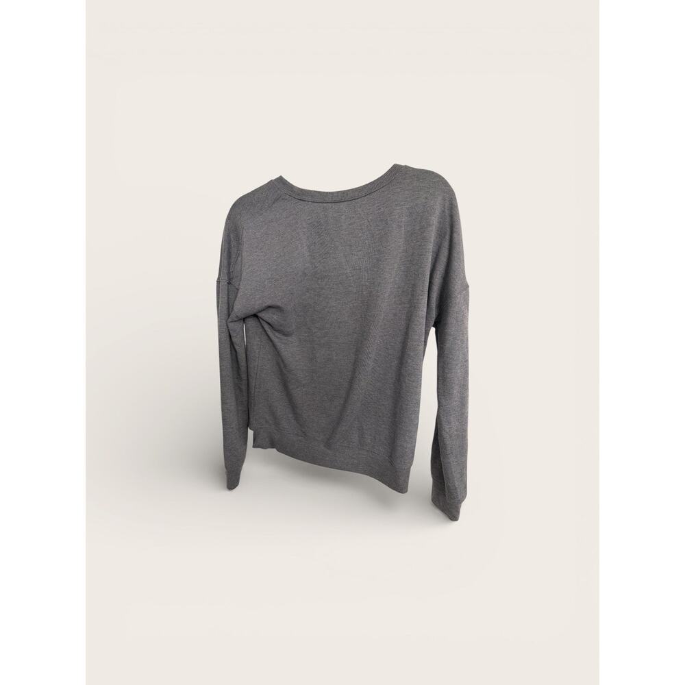 Zoe + Liv Gray Elephant Graphic Pullover Sweater Women’s Size S Soft Knit - Picture 2 of 3